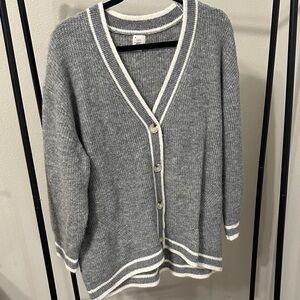 A New Day Gray Cardigan Sweater